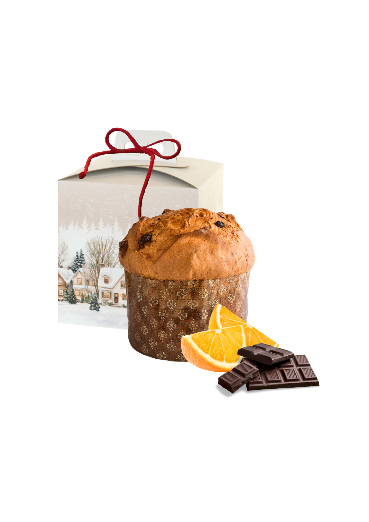 Panettone Arancia e Cioccolato