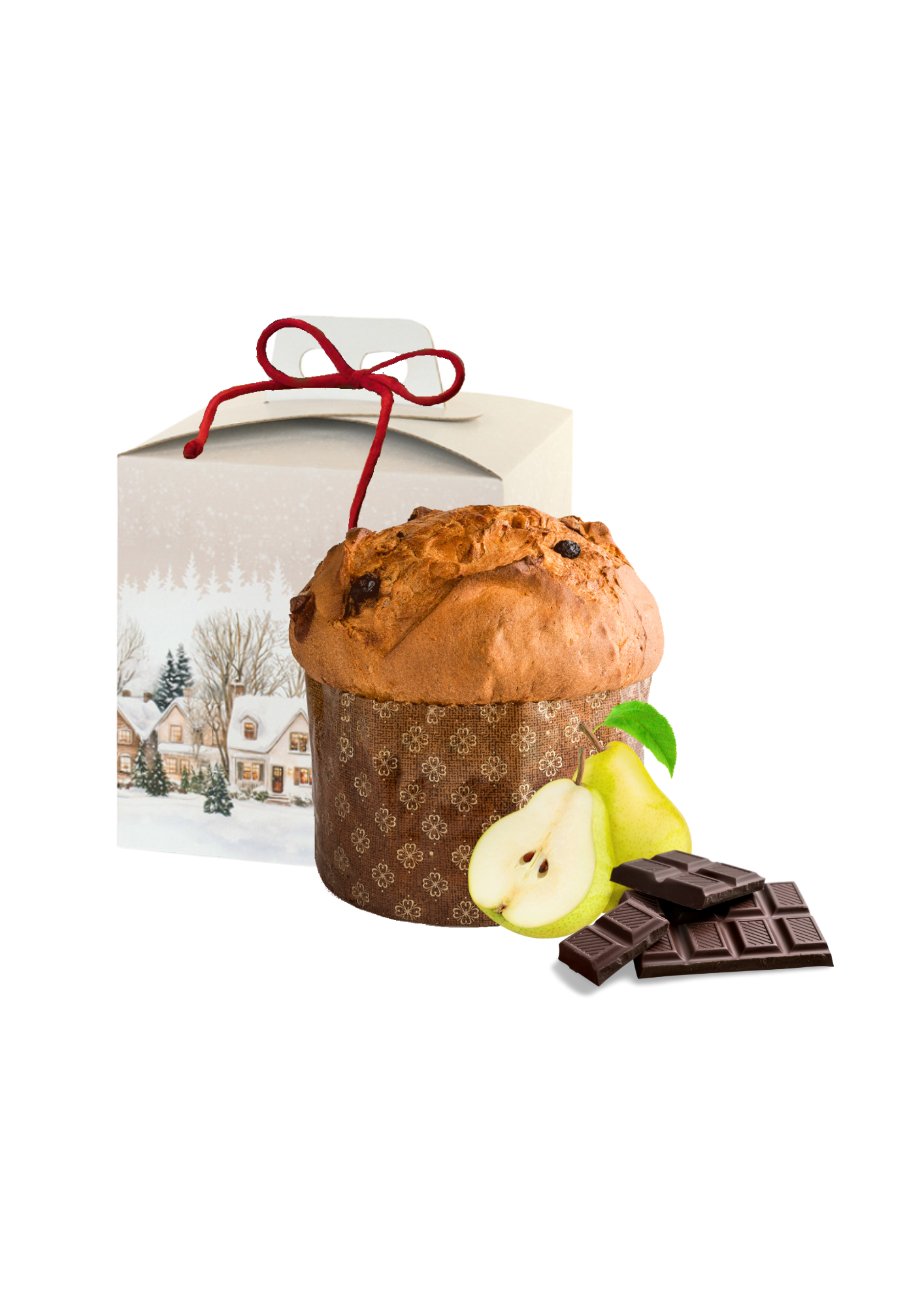 Panettone Pere e Cioccolato