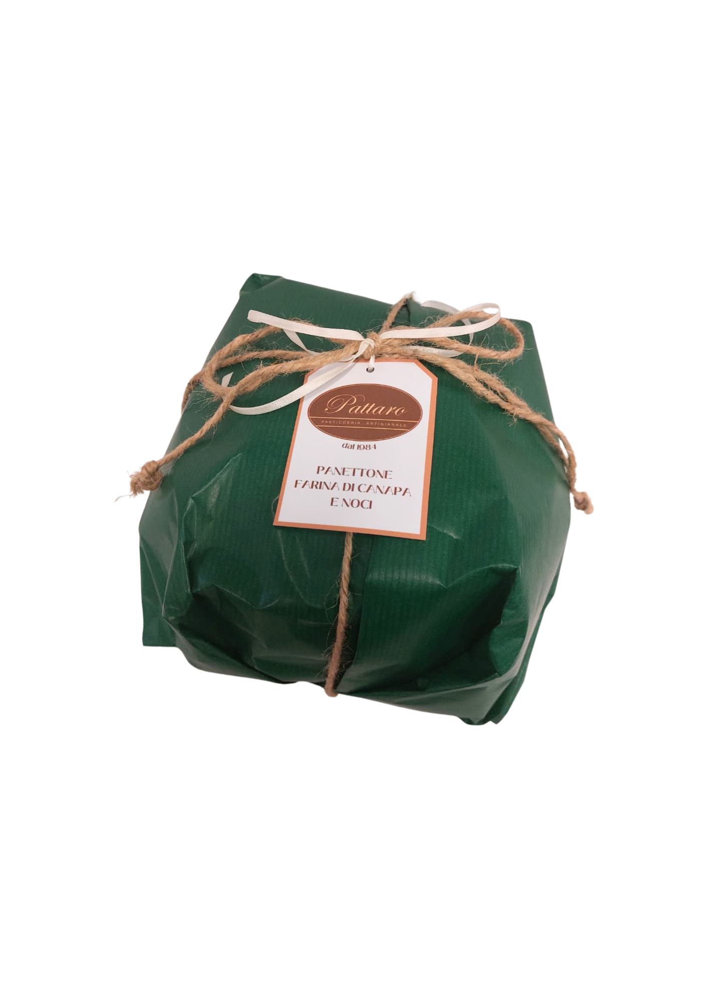 Panettone con Farina di Canapa e Noci